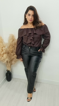 BLUSA REBECA MARROM - Conceito.All Closet