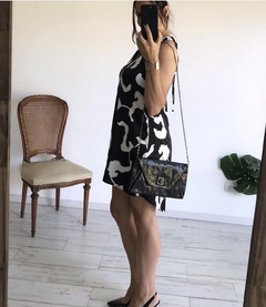 Vestido Abril Black and White - comprar online
