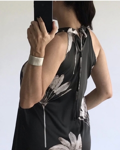 Vestido Abril “plumas” - tienda online