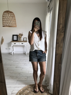 Blusa simil lino Mery - comprar online