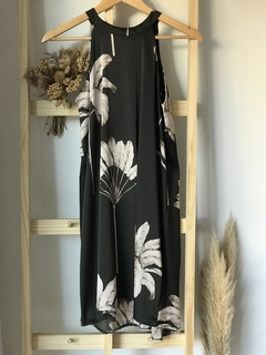Vestido Abril “plumas”