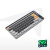 TECLADO SLIM INALÁMBRICO 2.4G - NKB-Q30 - GRIS / NEGRO en internet