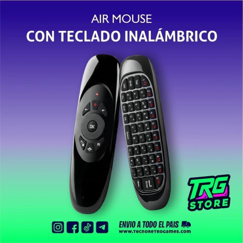 Air Mouse con teclado Inalámbrico / Suono