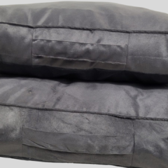 Cama Almofada Pet Cinza Escuro Vivi For Pets - loja online
