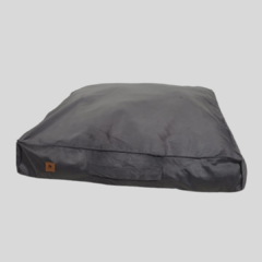 Cama Almofada Pet Cinza Escuro Vivi For Pets
