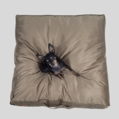 Cama Almofada Pet Bege Escuro Vivi For Pets - comprar online