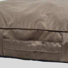Imagem do Cama Almofada Pet Bege Escuro Vivi For Pets