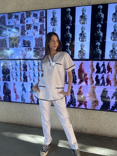 Ambo GALA con VIVOS - ARCIEL BLANCO Unisex
