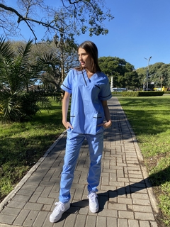 Ambo GALA con VIVOS - ARCIEL CELESTE Unisex - tienda online