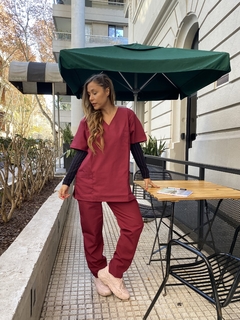 Imagen de AMBO CLASIC - ARCIEL BORDO Unisex