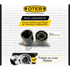 Antifurto De Rodas Volvo - Caminhao Bitruck e Cavalo 4 Eixo - 10 peças - comprar online