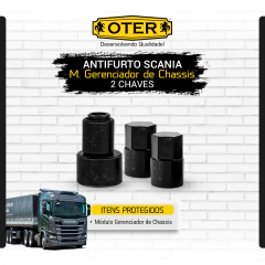 ANTIFURTO - MODULO GERENCIADOR DO CHASSIS - 3D - SCANIA - APOS ANO 2019 NTG - COM 2 CHAVES SEGREDO - comprar online