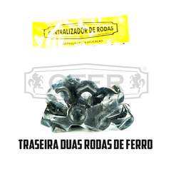 PORCA CENTRALIZADORA - DAF - CG85 - XF105 - TRASEIRA - 2 RODAS DE FERRO - CHAVE 32 - 10 UNIDADES na internet