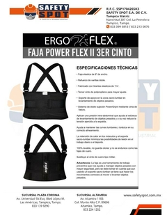 FAJA POWER II 3 CINTO MARCA ROMAK en internet