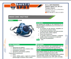 RESPIRADOR MARCA AP MEDIA CARA - HALF FACE en internet