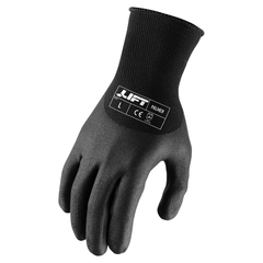 GUANTE LIFT PALMER MICROFOAM NITRILE 3/4 DIP BLACK - comprar en línea
