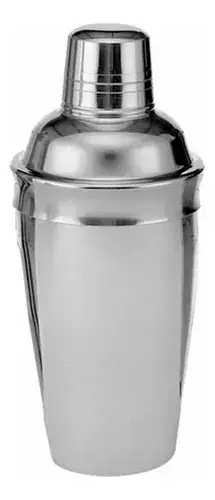 Vaso para coctelera Wincy de acero inoxidable, 500 ml, color plateado