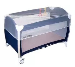 Mosquitero Bebe Tul Para Cuna De 150x120 Protector Cochecito Color Blanco