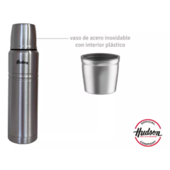 Termo Hudson Acero 1 Litro De Acero Inoxidable 24hs