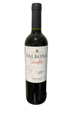 Valbona Varietales Malbec o cabernet Augusto Pulenta Caja X 6