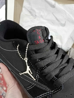 Jordan 1 Low "Travis" Full Black Premiun - Jean Paul Shop