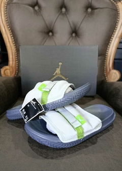 Ojotas Jordan "Super Play" Silver Green - comprar online