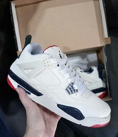 Jordan "Retro 4" Premium Blanca