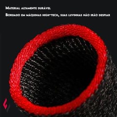2 Pares Diamond Sleeves (Fibra de Prata) - Rei Das Luvinhas