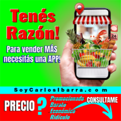 Vende en cualquier lugar usando tu propia app