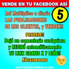 Multipublicador en Redes Sociales - tienda online