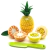 Kit Frutinhas com Corte (Abacaxi, Maracujá e Laranja + faca)