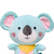 Pelúcia Turminha Soft Coala - Buba - comprar online