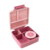 Lancheira Bento Box com 3 Divisórias e Pote Térmico Rosa - Bup One na internet