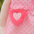 Roupa de Boneca com Cabide Vestido Corações - Metoo - Mundo Tuti Fruti