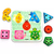 Torre de Encaixe Cores e Formas - Babebi - comprar online