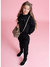 Conjunto Moletom Moletom Cristais Preto - Pituchinhus - loja online