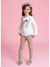 Imagem do Blusa Cotton Cristais Off White - Pituchinhus