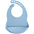 Babador Pega Migalhas em Silicone Azul - Buba