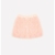 Saia Short Ribana Frufru Tule Rosa Baby - Pituchinhus
