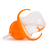 Copo Treinamento com Canudo Click Lock Laranja - Munchkin - comprar online