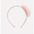 Arco Flor De Tule Bordados Rosa Baby - Pituchinhus na internet