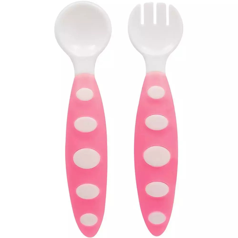 Kit Talheres com Estojo Rosa - Buba