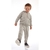 Conjunto Jaqueta e Calça em Moletom Cinza Médio - Up Baby - Mundo Tuti Fruti