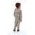 Conjunto Jaqueta e Calça em Moletom Cinza Médio - Up Baby - loja online