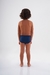 Sunga em Malha Sublimada UV Azul Escuro - Up Baby - Mundo Tuti Fruti