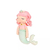 Boneca Ângela Sereia Pérola 33cm - Metoo - comprar online