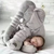 Almofada Elefante Gigante Cinza - Buba - comprar online