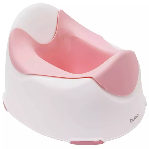 Troninho com Recipiente Removível Rosa - Buba