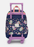 Kit Mochila com Rodinha + Lancheira Unicórnio Encantado - Puket - Mundo Tuti Fruti