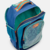 Mochila com Rodinha Color Block Azul - Puket